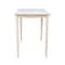 International Concepts Rectangle Table with Butterfly Extension, Unfinished, 32 in W, 48 in L, 42 in H, Wood, Unfinished K-T32X-42S - alternate 8